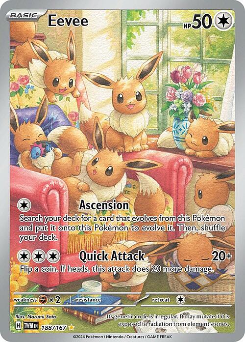 Eevee Card Front