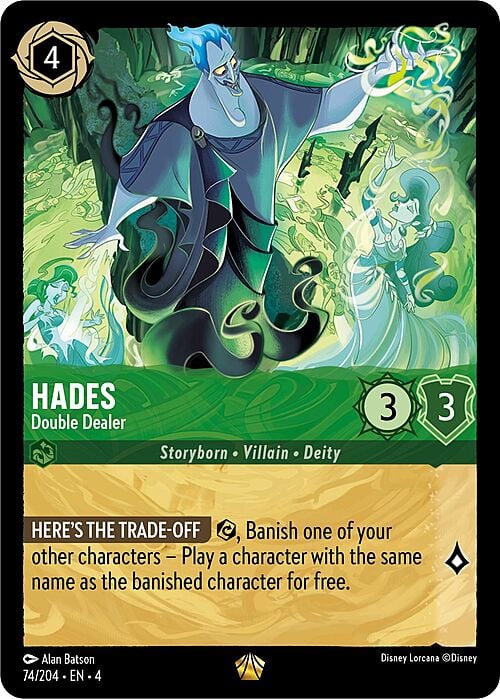 Hades - Double Dealer Card Front