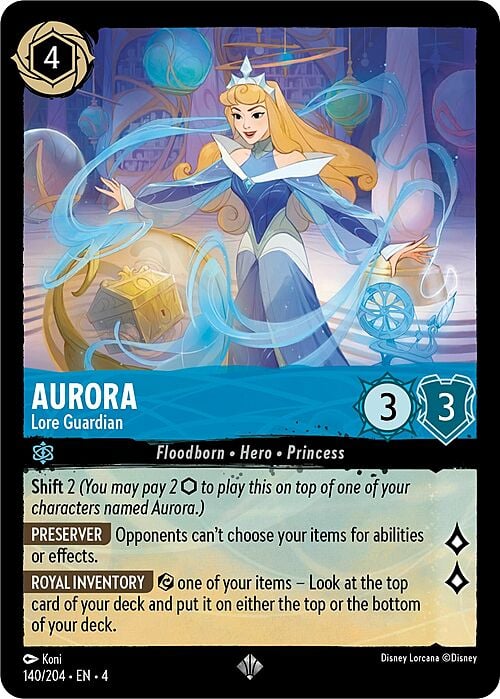 Aurora - Guardiana della Leggenda Card Front