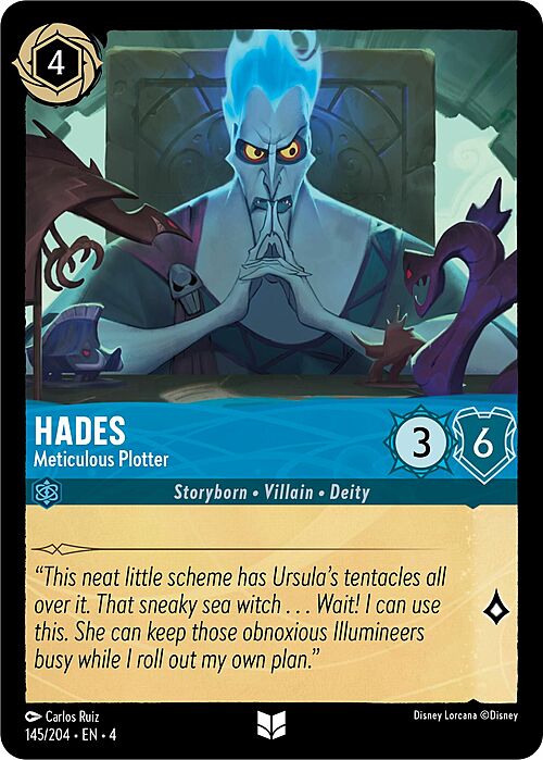 Hades - Meticulous Plotter Card Front