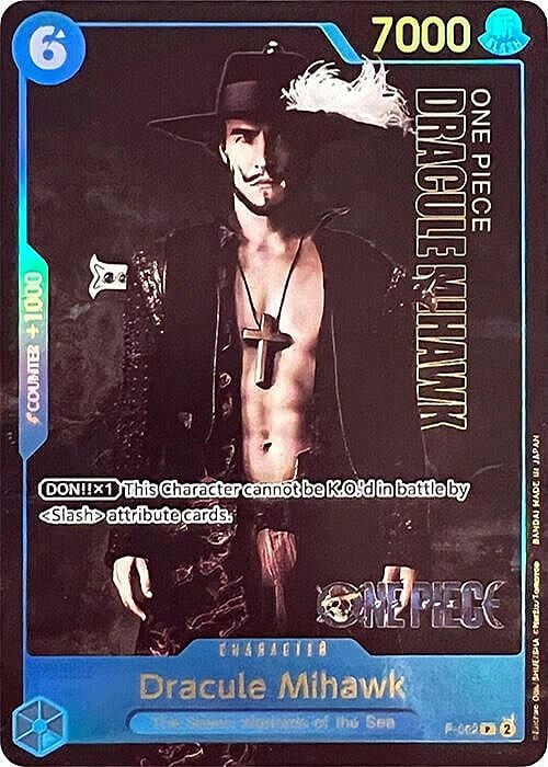 Dracule Mihawk Card Front