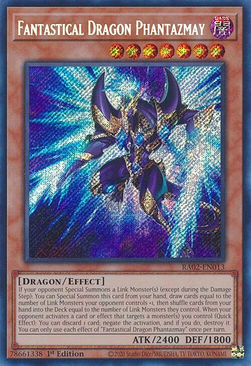 Fantastical Dragon Phantazmay Card Front