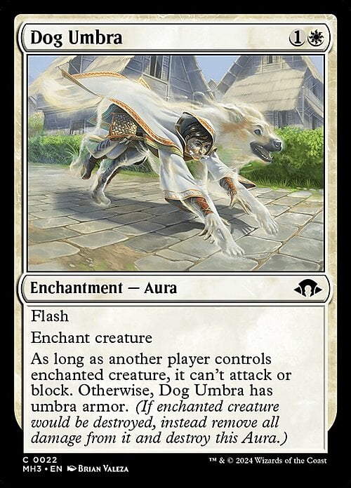 Dog Umbra Card Front
