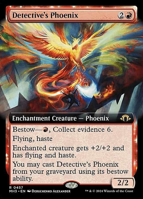 Detective's Phoenix Card Front