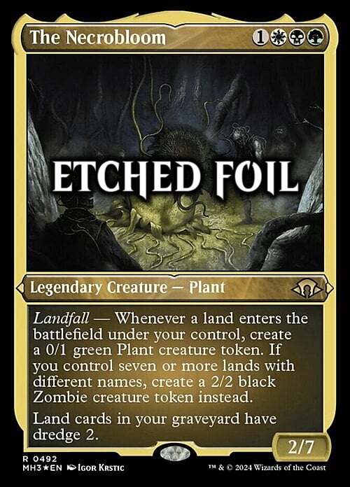 The Necrobloom Card Front