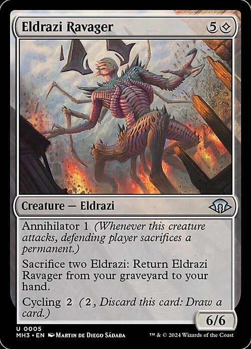 Eldrazi Ravager Card Front