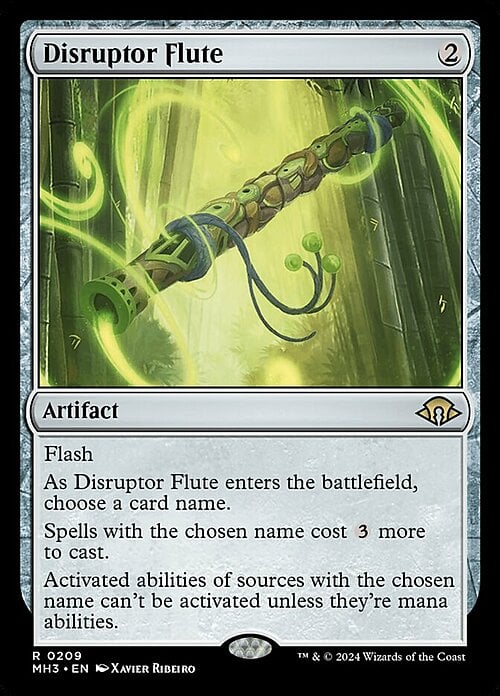 Disruptor Flute Card Front