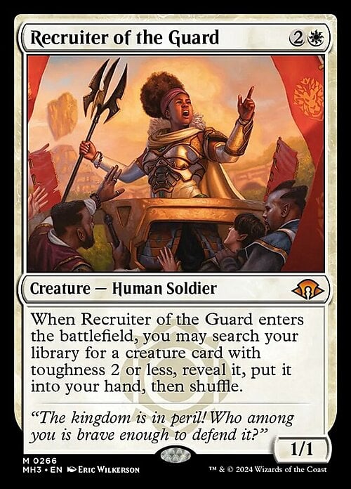 Recruiter of the Guard Card Front