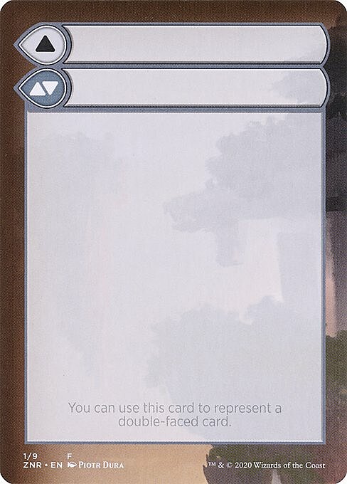 Double-Faced Helper Card Card Front