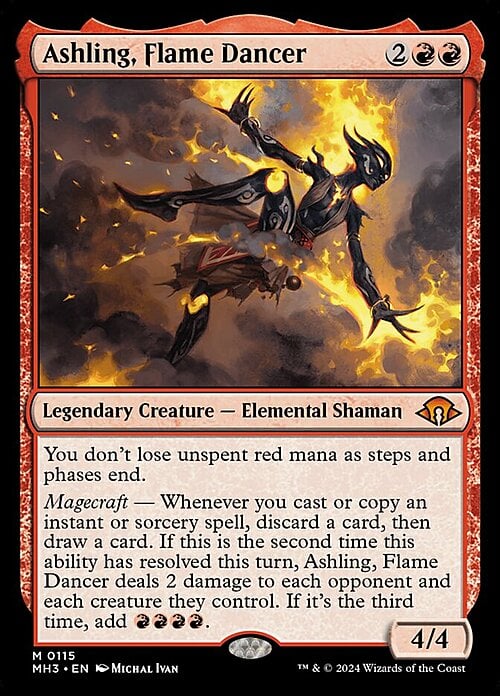 Ashling, Flame Dancer Card Front