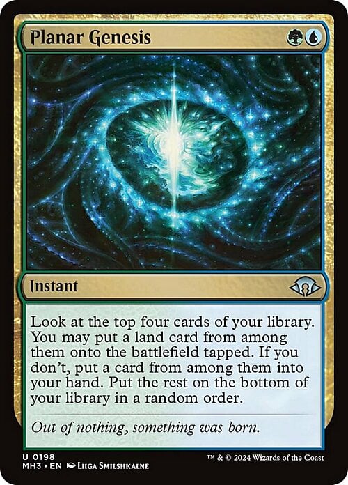 Planar Genesis Card Front