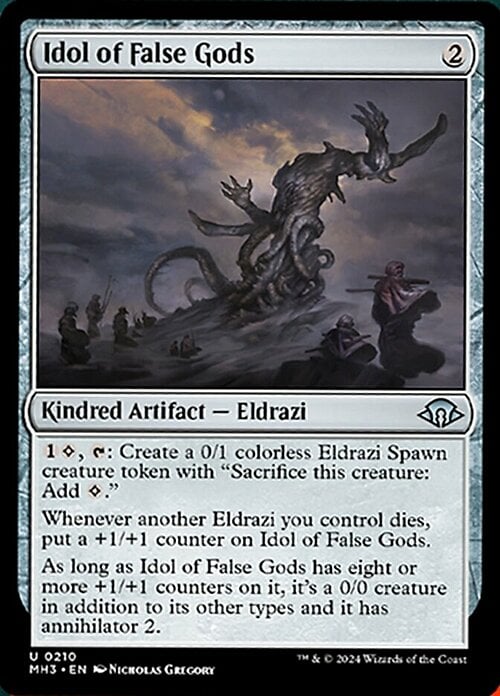 Idol of False Gods Card Front