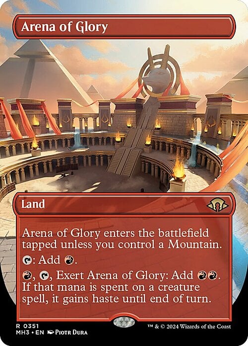 Arena of Glory Card Front