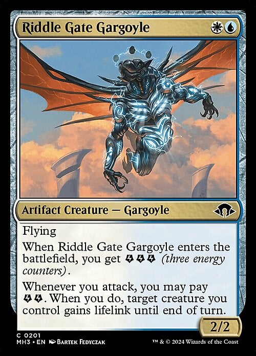 Gargoyle del Cancello Enigmatico Card Front