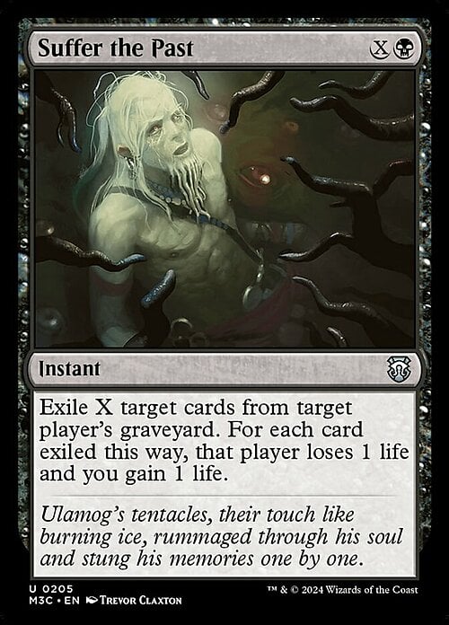 Suffer the Past Card Front