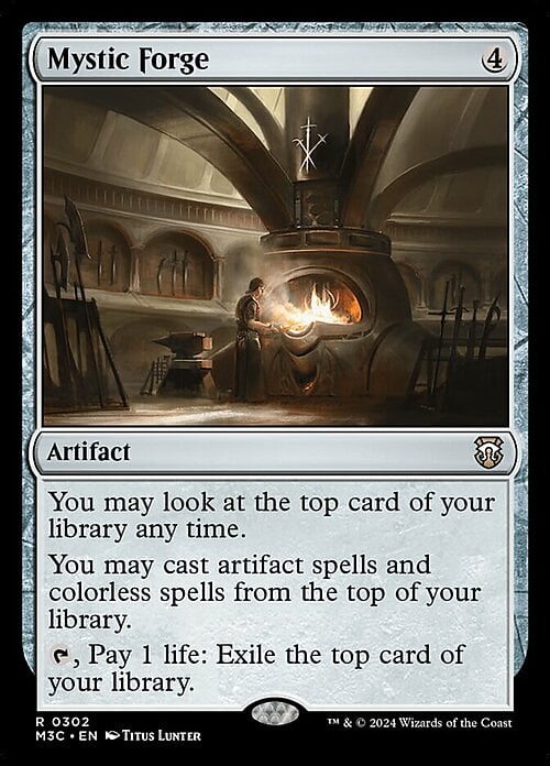 Mystic Forge Card Front