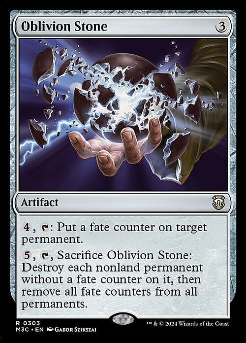 Oblivion Stone Card Front