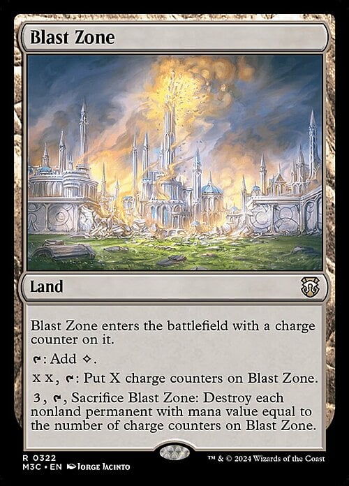 Blast Zone Card Front