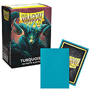 100 Dragon Shield Sleeves - Matte Turquoise