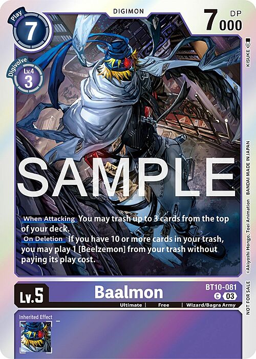 Baalmon Card Front