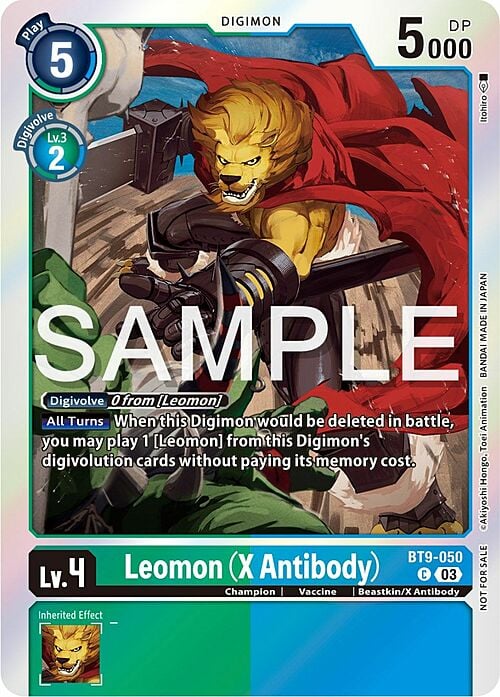 Leomon Card Front