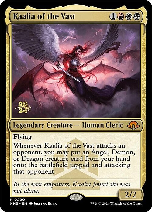 Kaalia della Vastità Card Front