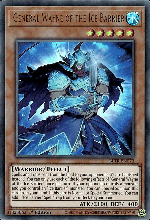 General Wayne of the Ice Barrier Card Front