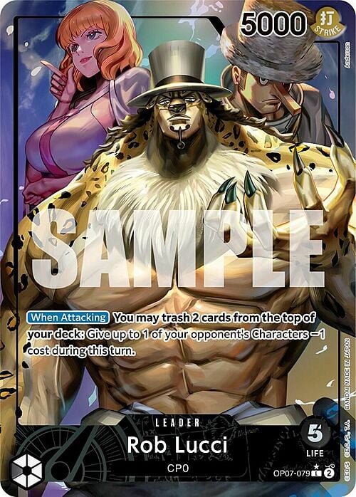 Rob Lucci Card Front