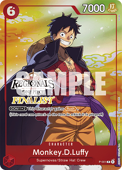 Monkey.D.Luffy Card Front