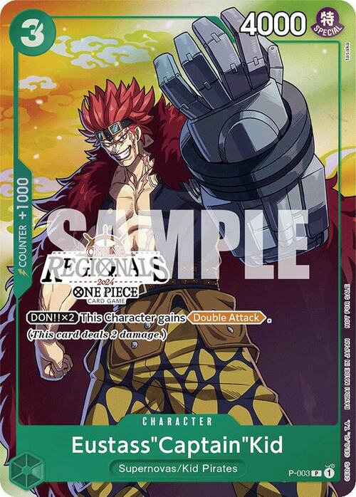 Eustass"Captain"Kid Card Front