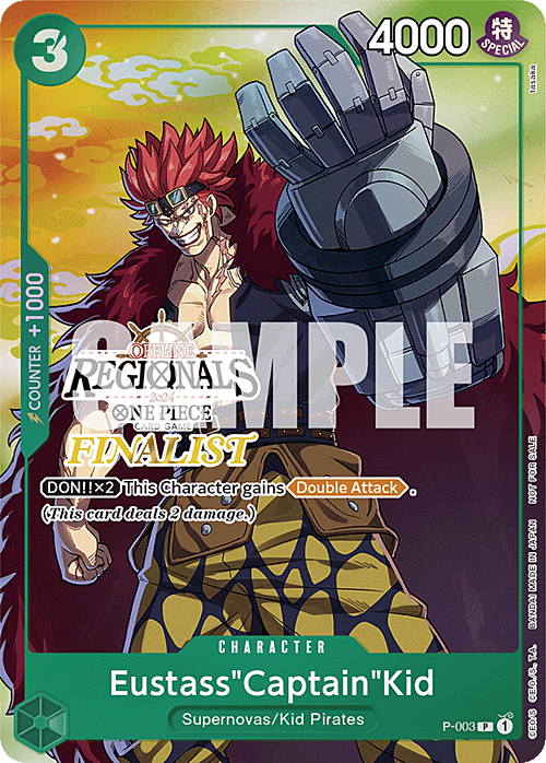 Eustass"Captain"Kid Card Front