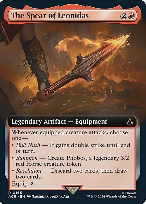 The Spear of Leonidas Card Front