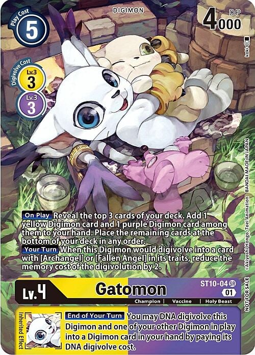 Gatomon Card Front