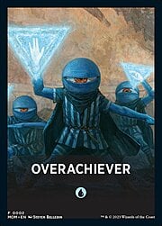 Jumpstart Pack Summary Card: Overachiever