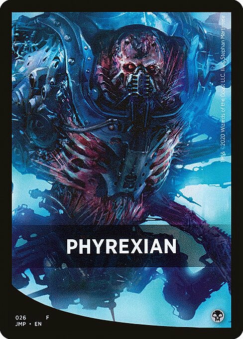 Theme Card: Phyrexian Card Front