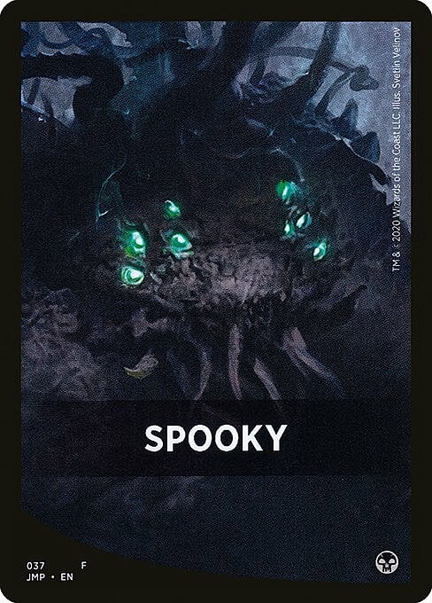 Jumpstart Pack Summary Card: Spooky Frente