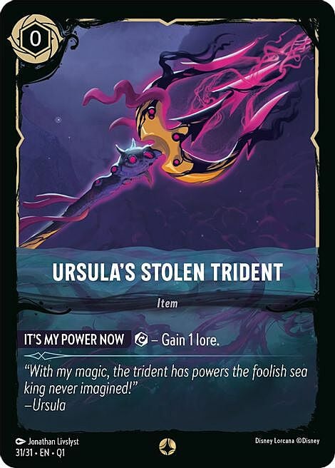 Ursula's Stolen Trident Card Front