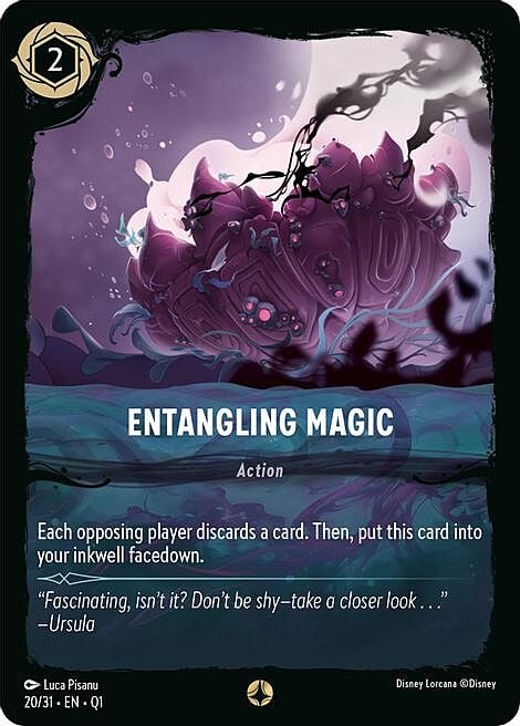 Entangling Magic Frente