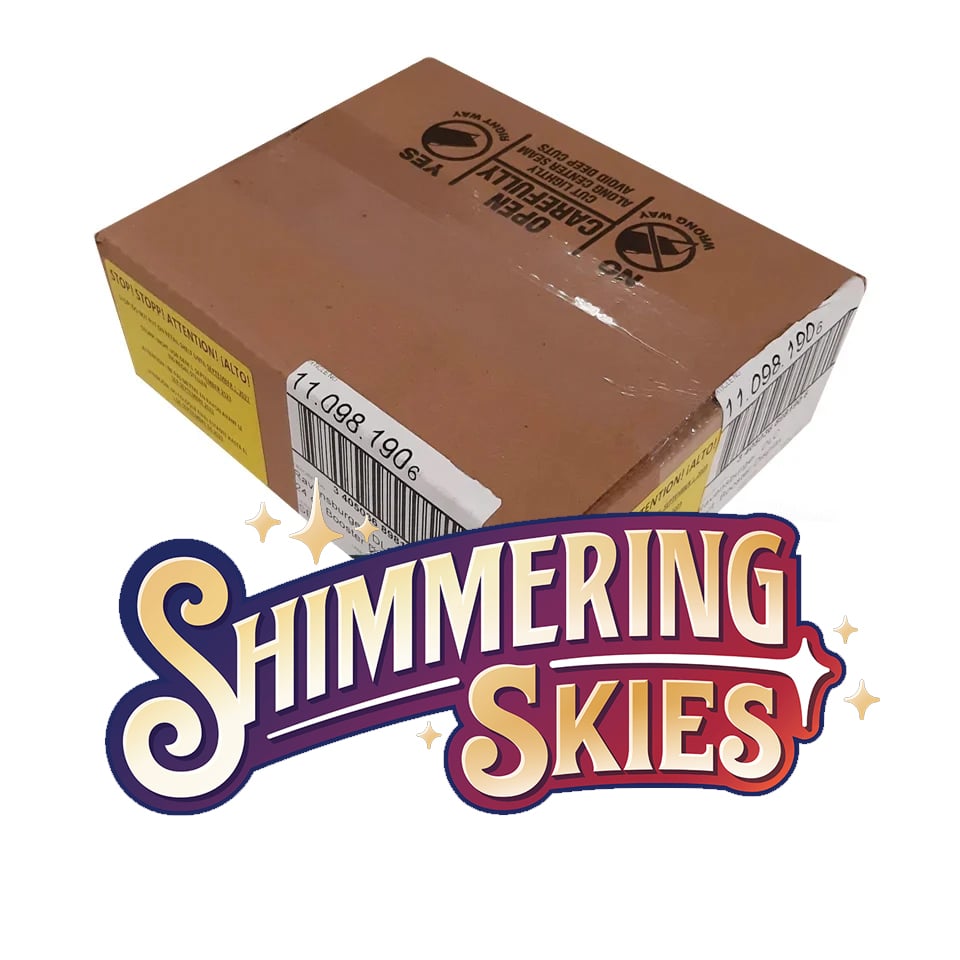 Caja de 4 Displays de Shimmering Skies