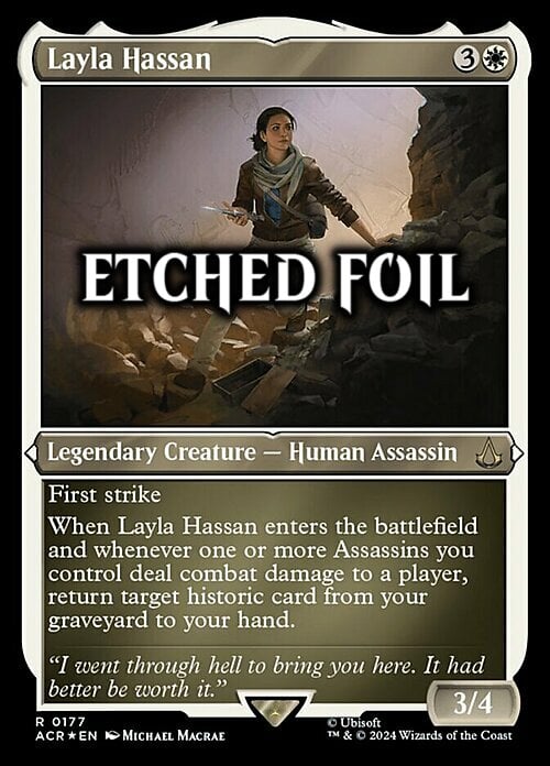 Layla Hassan Card Front