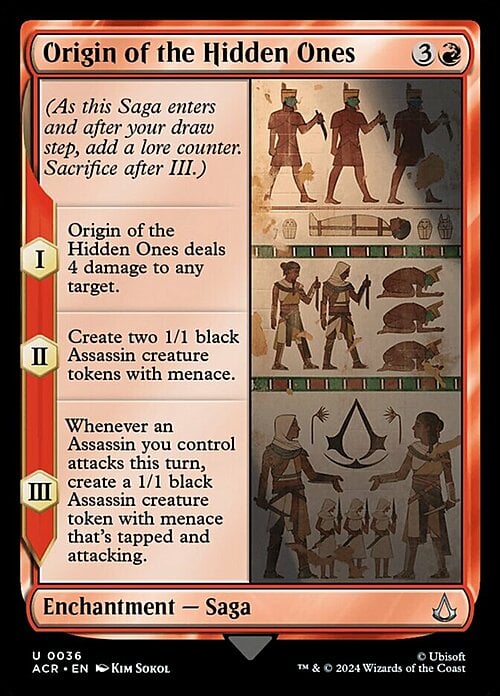 Origin of the Hidden Ones Card Front