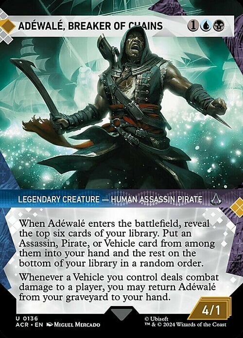 Adéwalé, Breaker of Chains Card Front