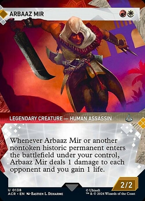 Arbaaz Mir Card Front