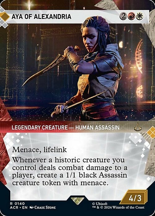 Aya of Alexandria Card Front