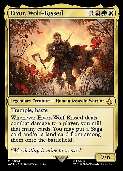 Eivor, Wolf-Kissed Card Front