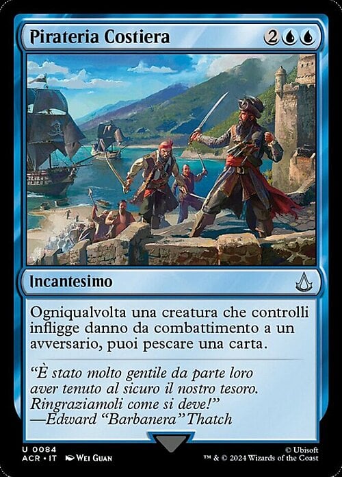 Pirateria Costiera Card Front