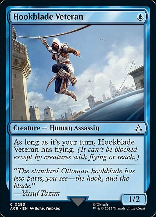 Hookblade Veteran Card Front