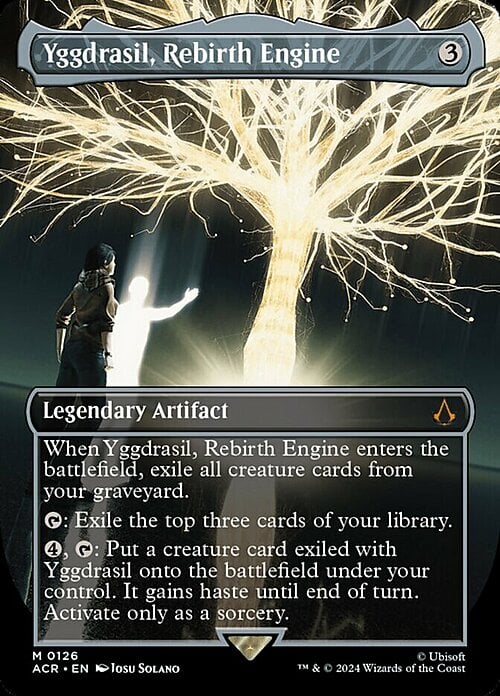 Yggdrasil, artefacto del renacer Frente