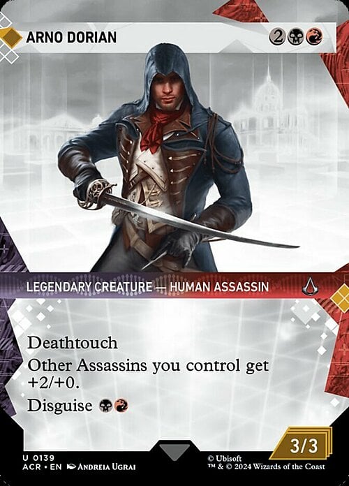 Arno Dorian Card Front