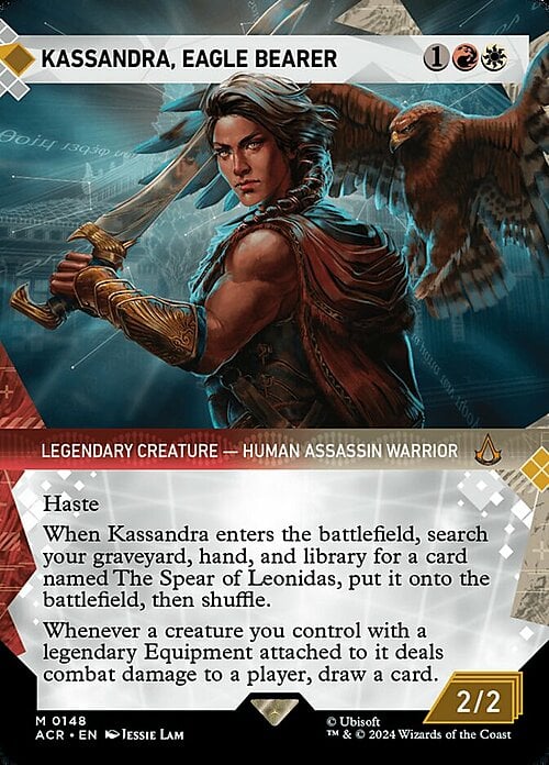 Kassandra, portadora del águila Frente